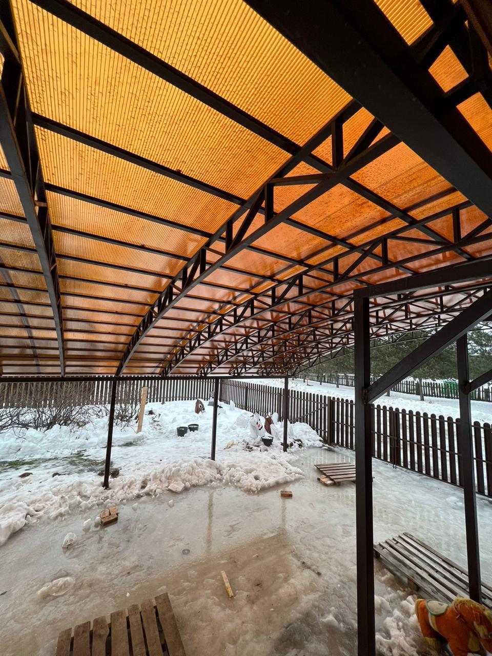 Как выбрать схему въезда под автонавес, чтобы две машины не мешали друг другу в Кувшиново